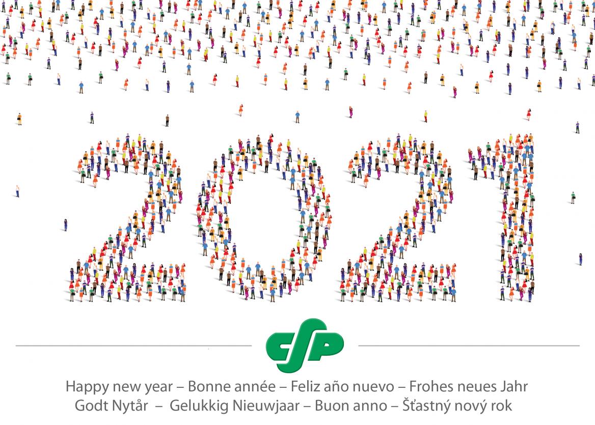 Meilleurs voeux  - Happy New year - 2021